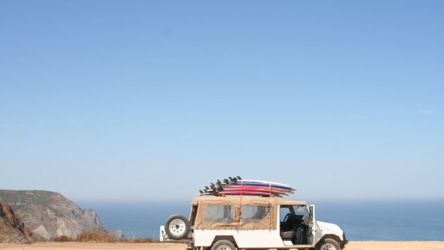 auto beach car desert